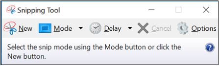 How to use Snipping Tool